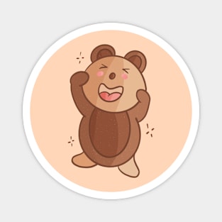 Happy Bear Magnet